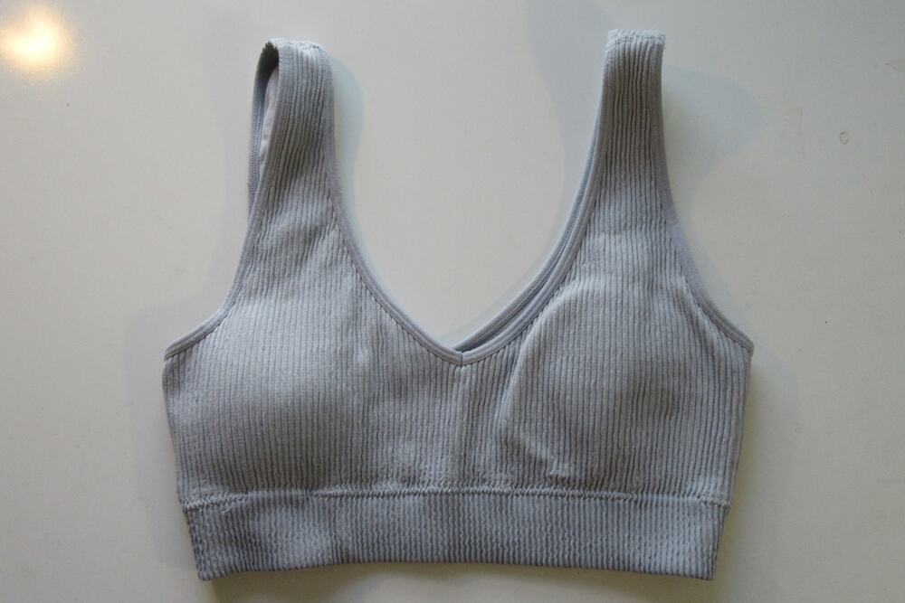 Superchill by Aerie Real Good Sports Bra Women's Large Gray
